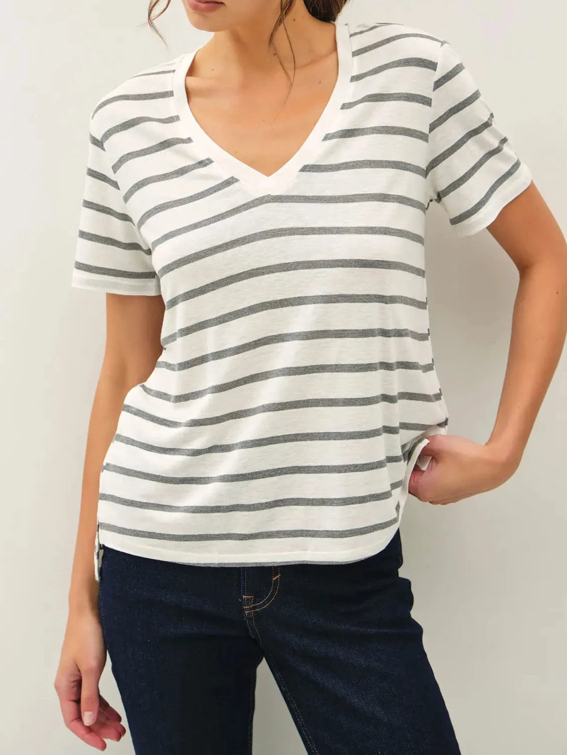The Right Now Striped Tee