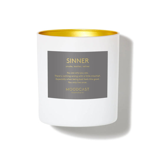 Moodcast Sinner 1-Wick Candle (8oz)