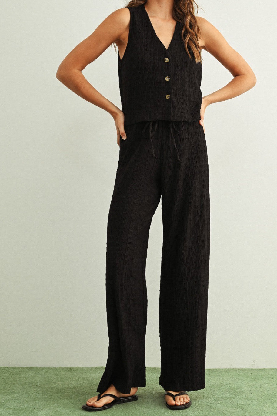 Penny Elastic Band Waist Pants