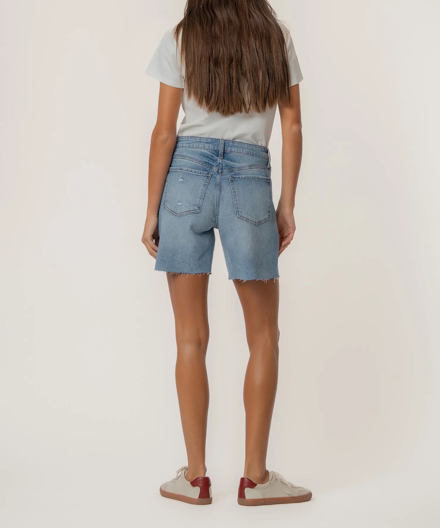 Kut | Hailey High Rise Short in Focus Wash