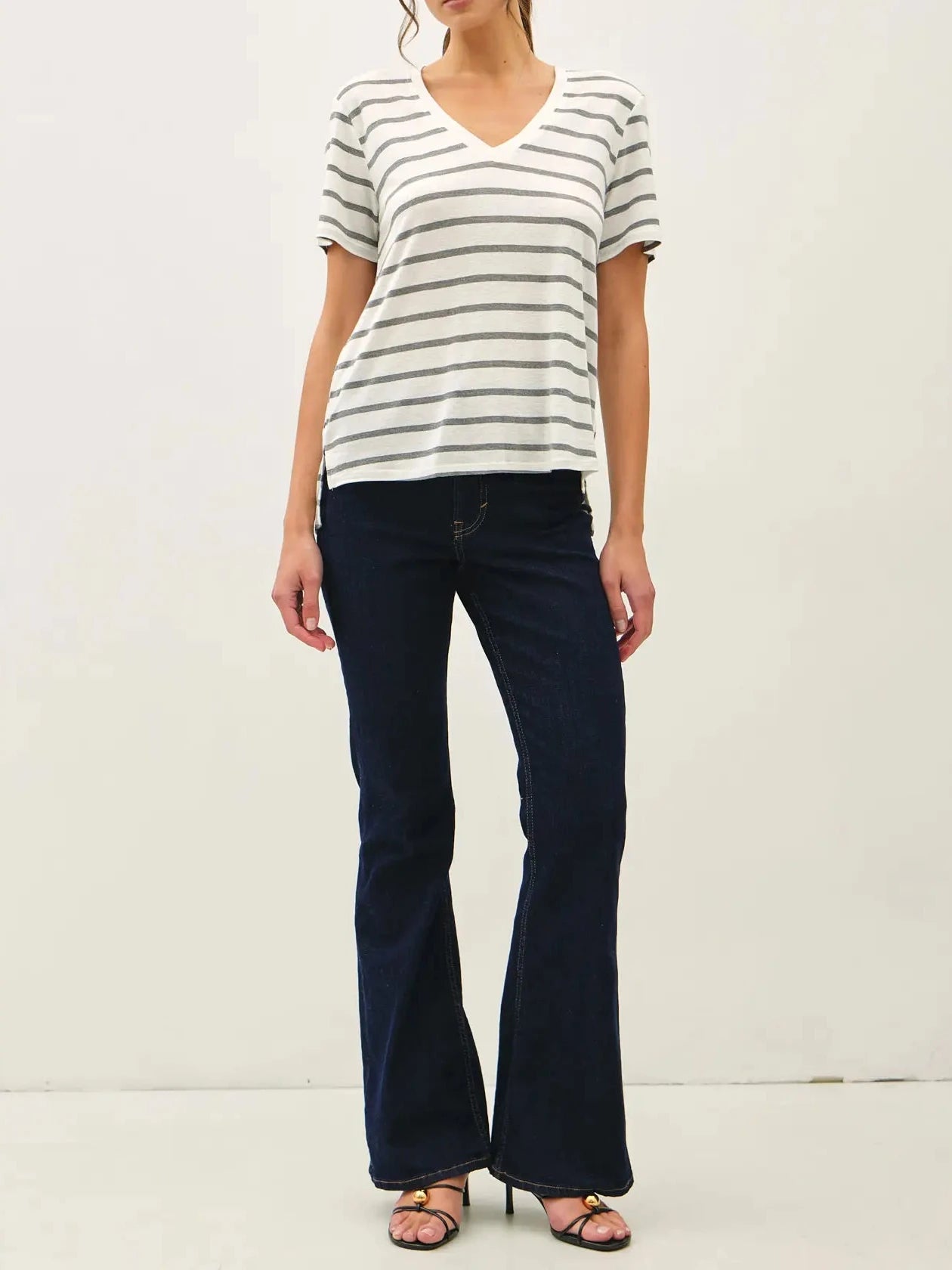 The Right Now Striped Tee