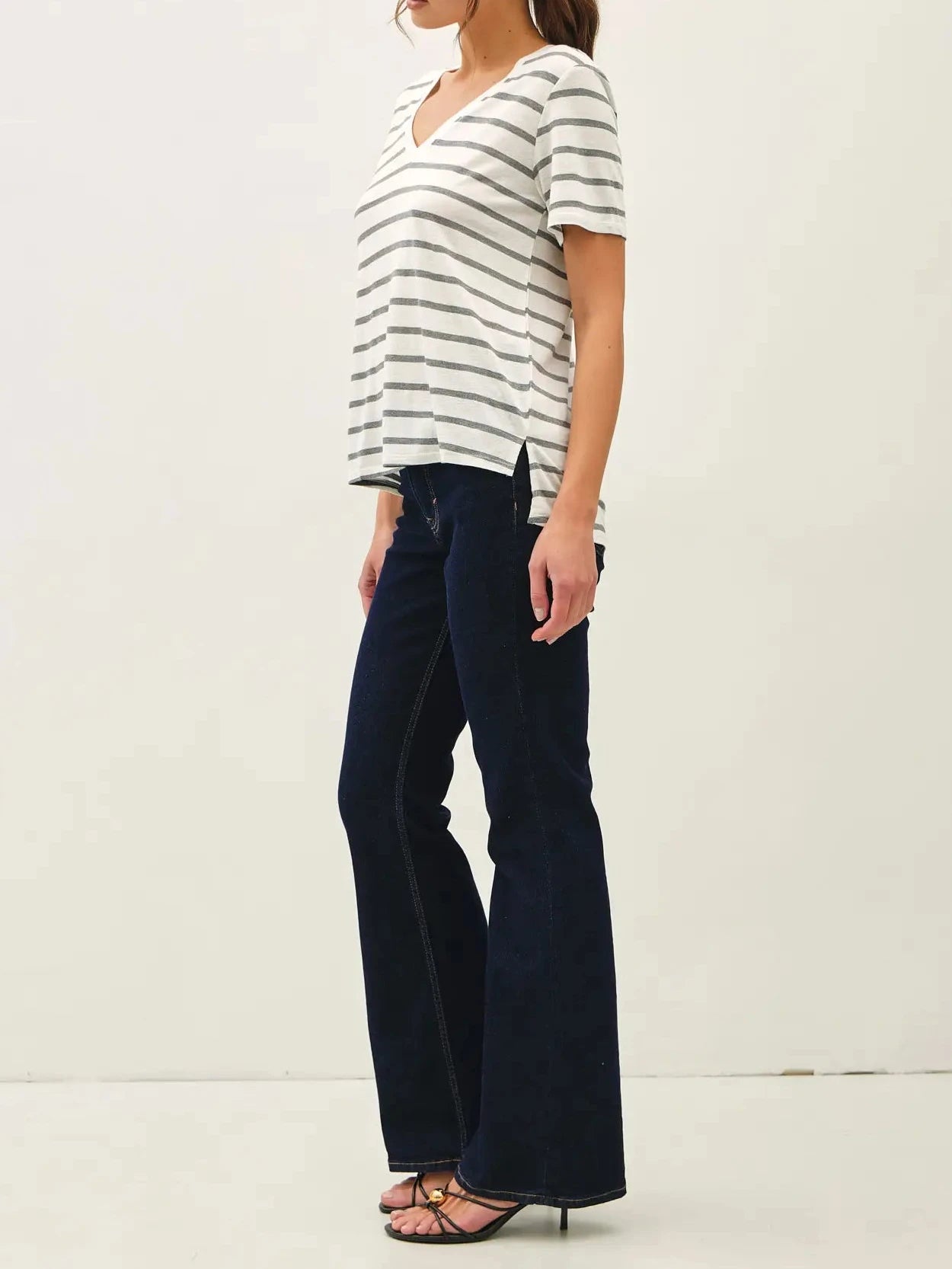 The Right Now Striped Tee