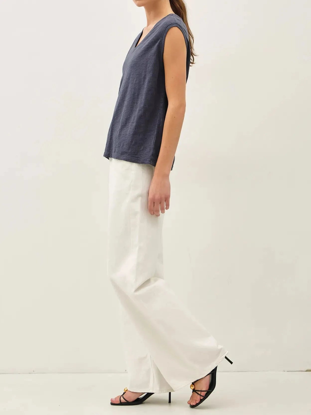 The Downtown Boxy Sleeveless Tee