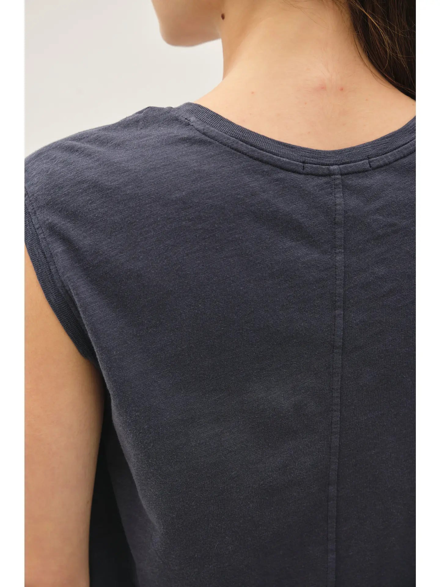 The Downtown Boxy Sleeveless Tee