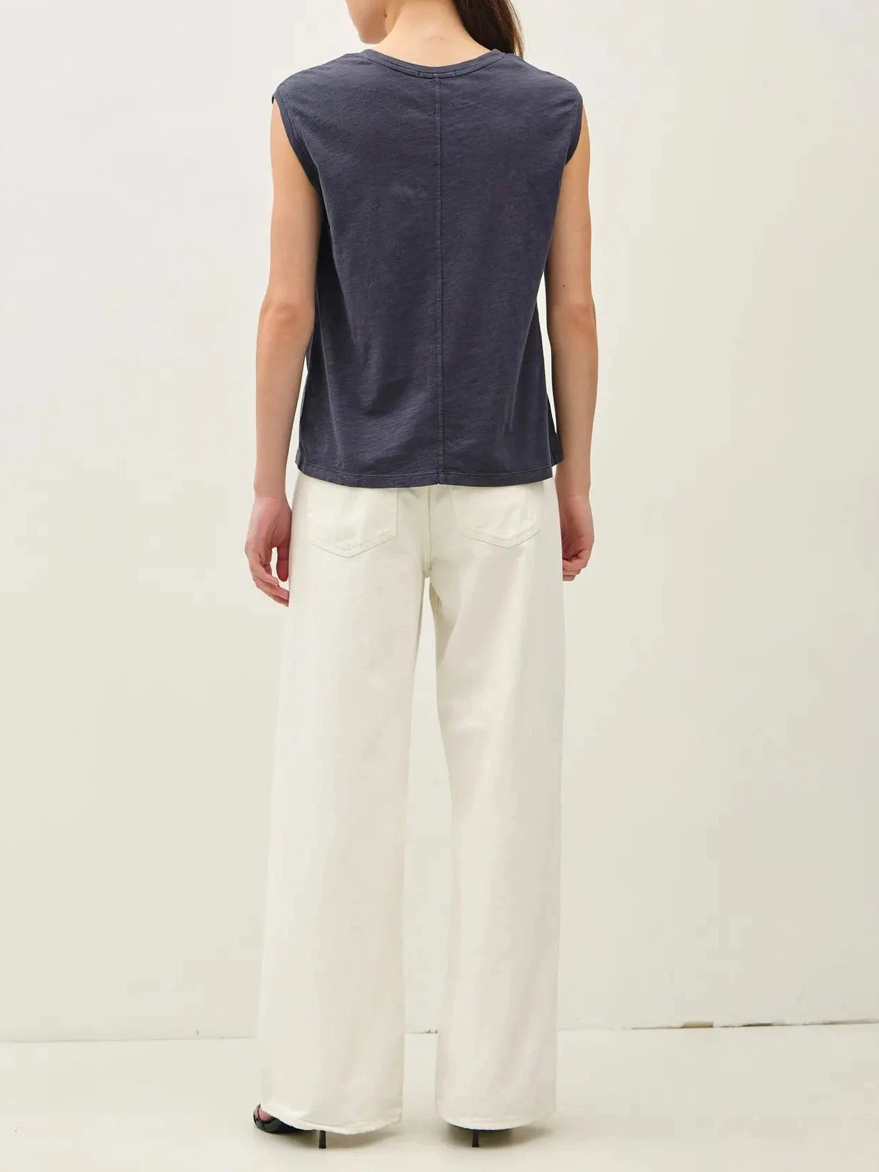 The Downtown Boxy Sleeveless Tee