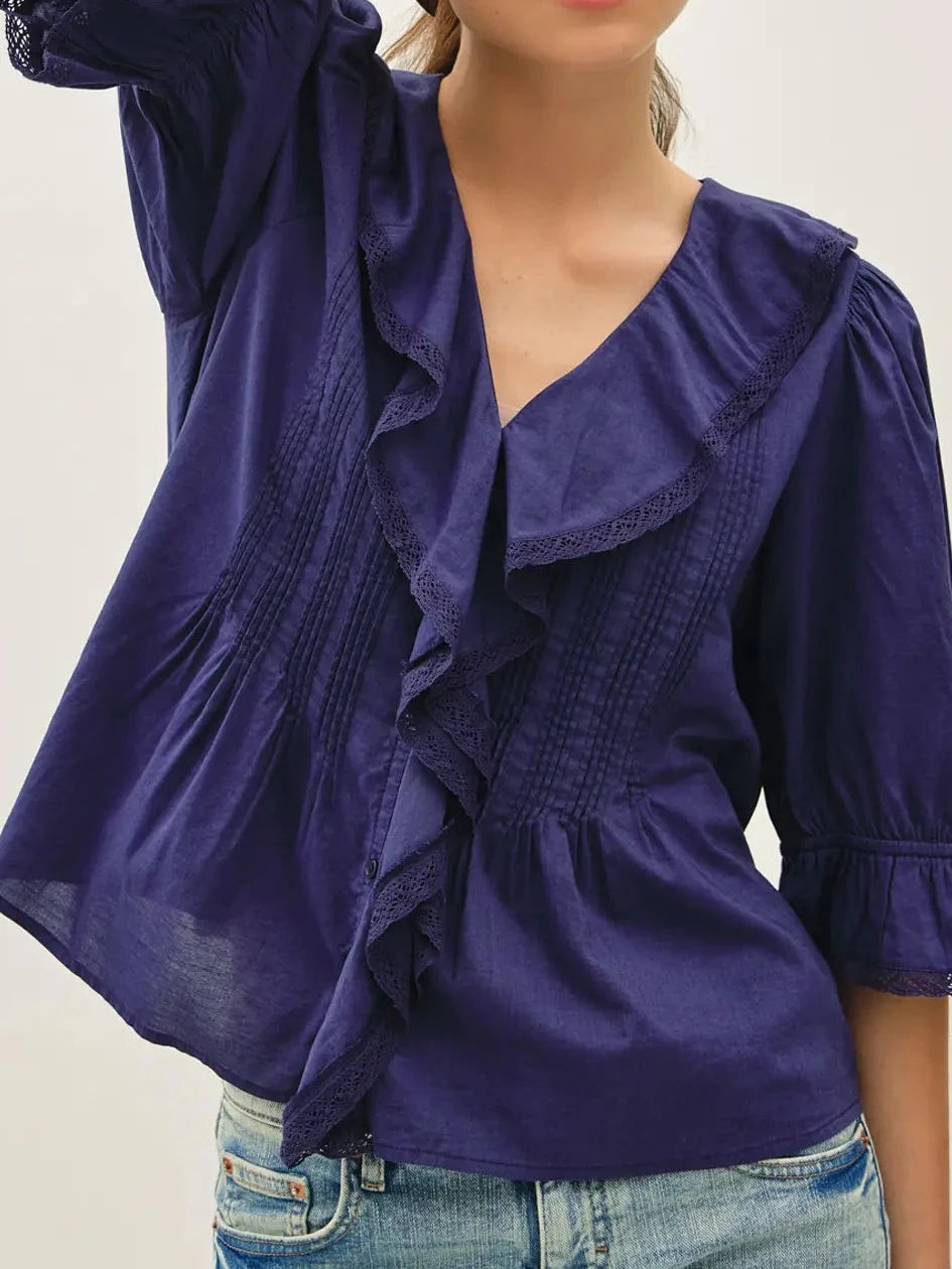 The Vintage Charm Blouse Top