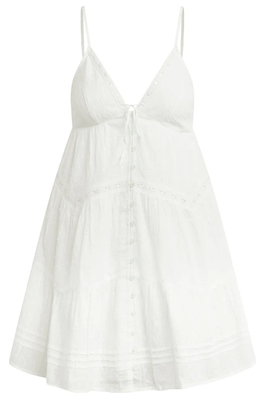 Queens White Mini Dress
