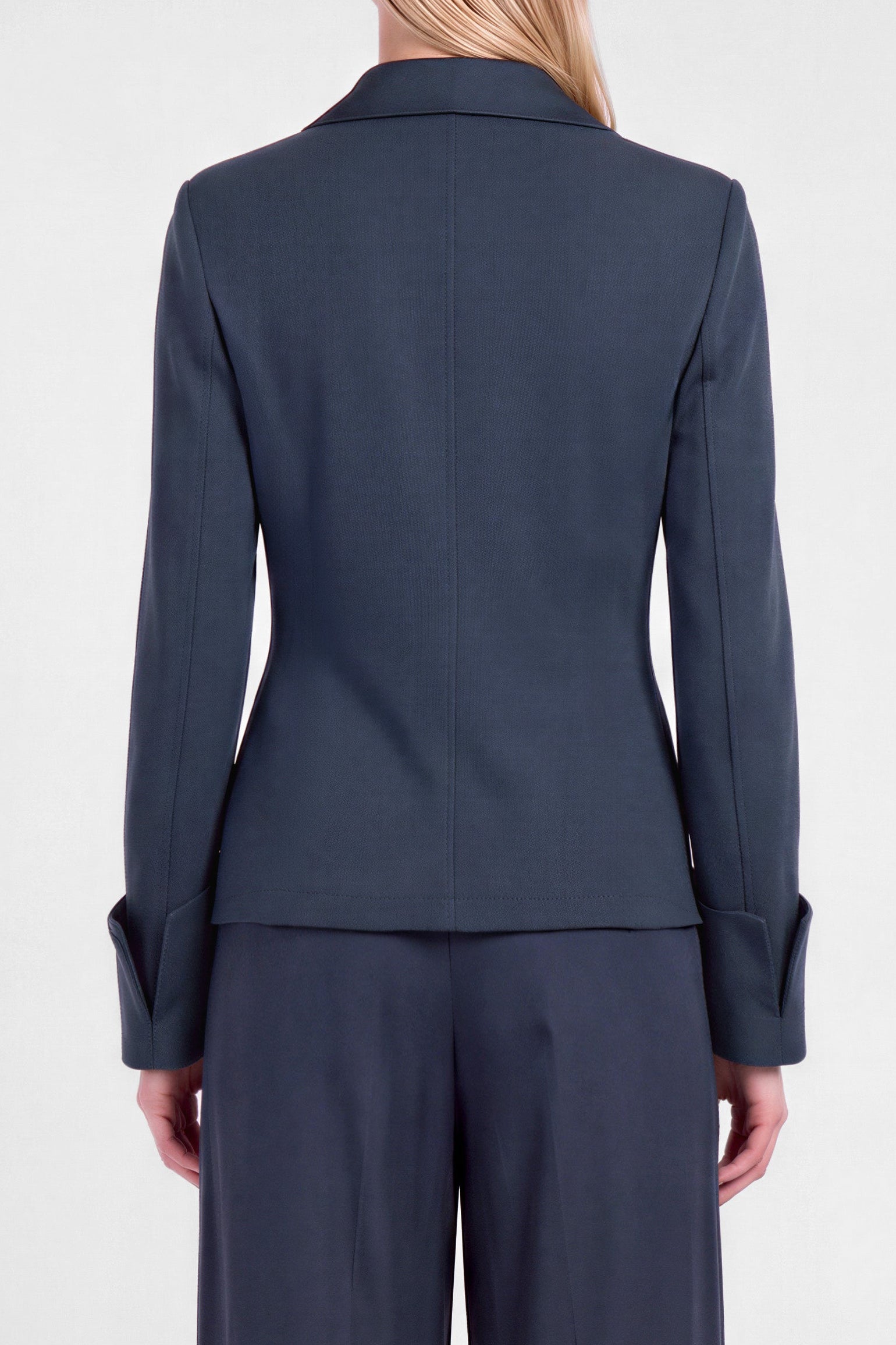 Lizzy Ribbed Knit Collared Top