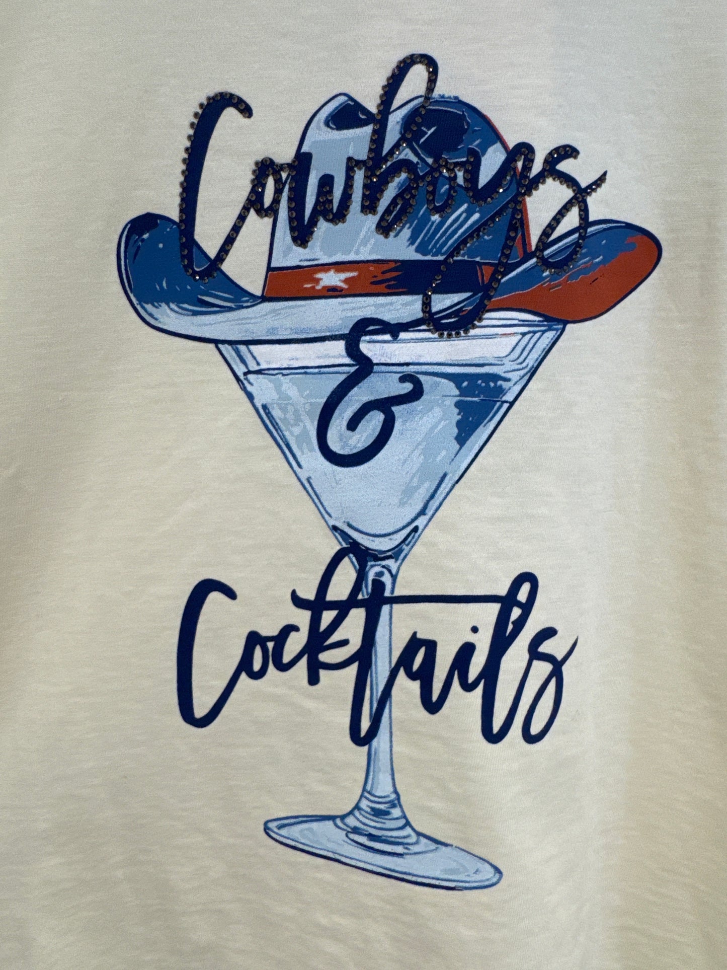 Cowboys & Cocktails Graphic Tee
