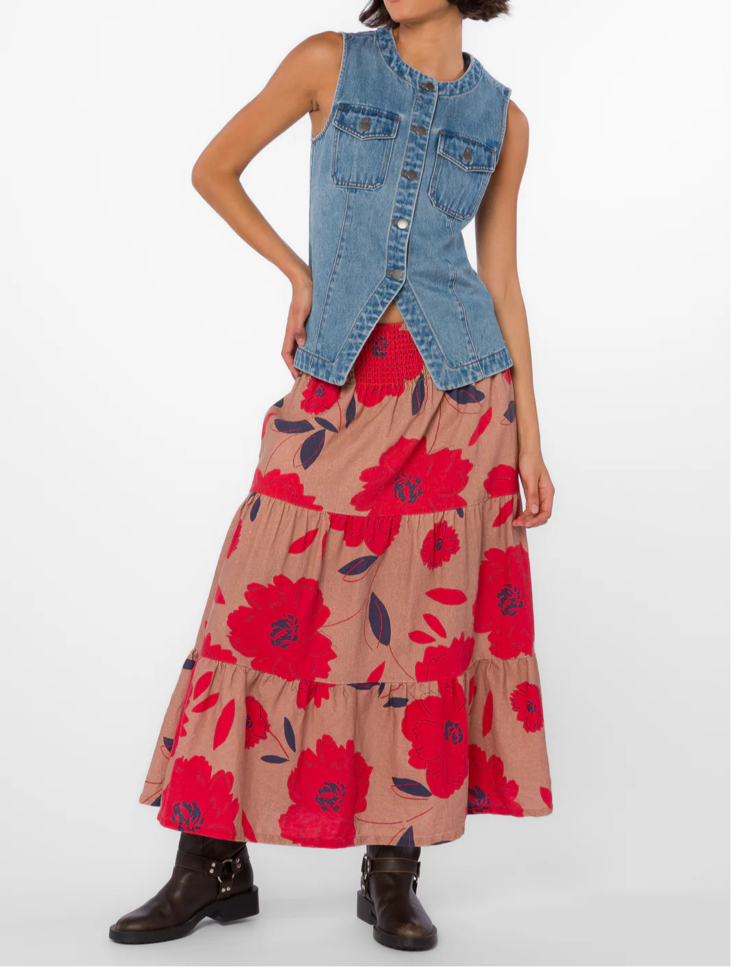 Velvet Heart | Roseanna Floral Maxi Skirt