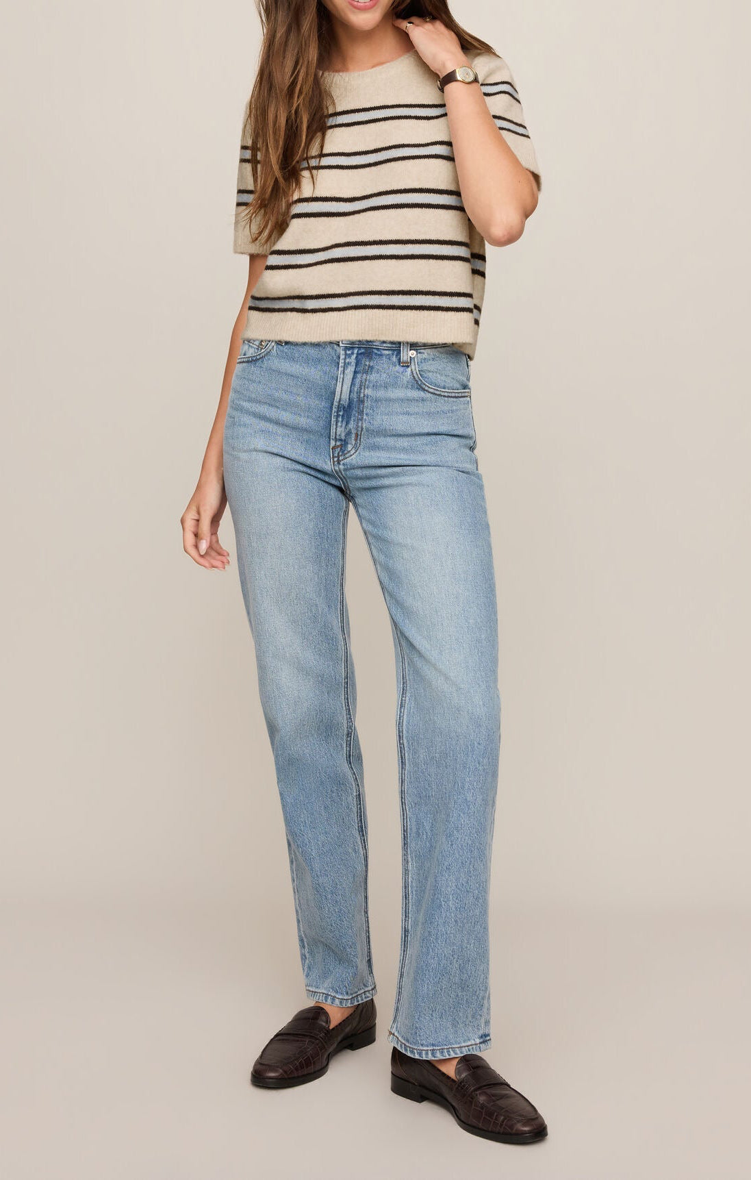 Z Supply | Gatewood Stripe Sweater Tee