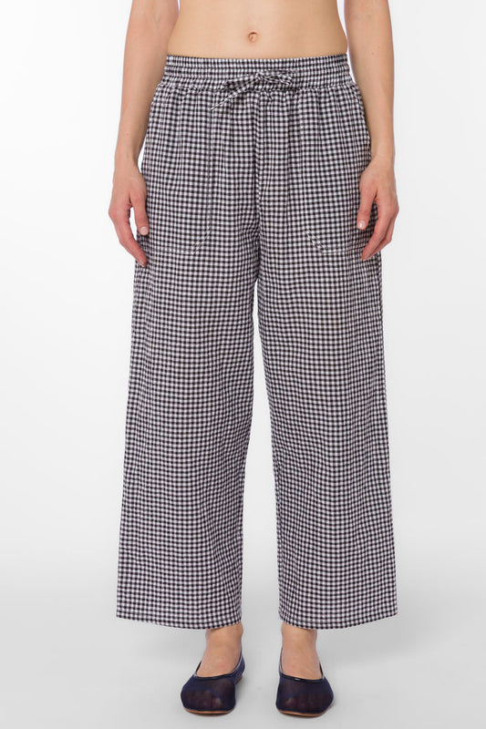 Velvet Heart | Allie Black Gingham Pants