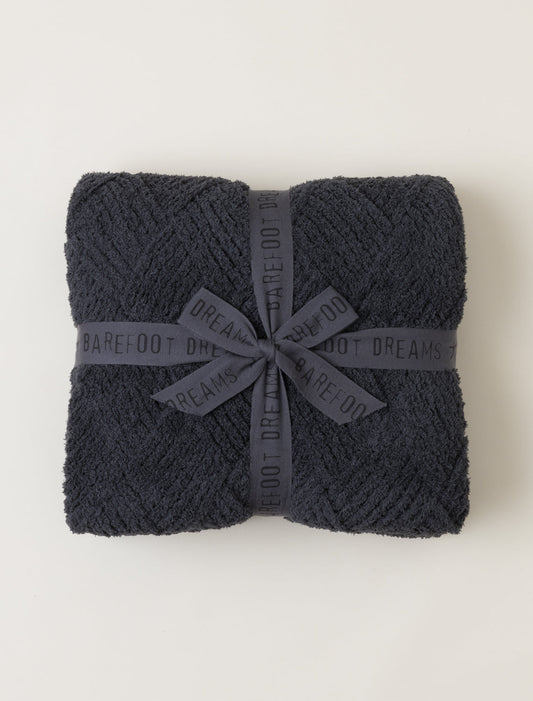 Barefoot Dreams| CozyChic® Diamond Weave Blanket