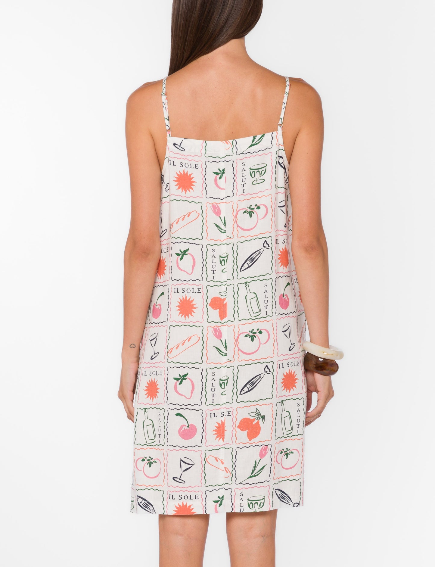 Velvet Heart | Brianne Multi Stamp Dress