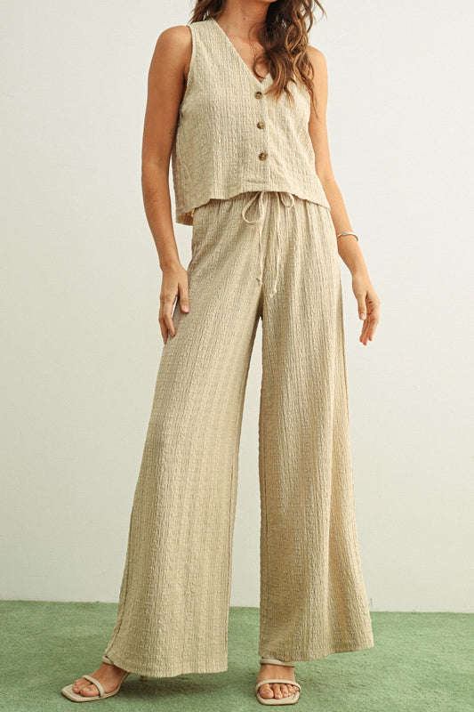 Penny Elastic Band Waist Pants