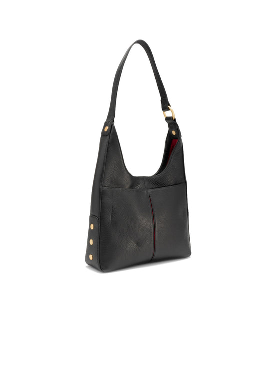 Hammitt Tim med Black/Brushed Gold Hobo Bag