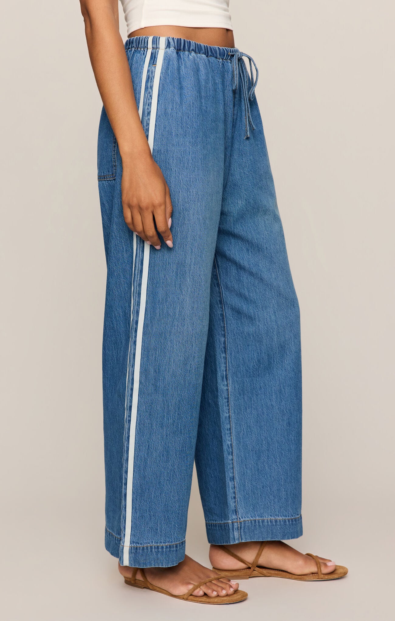 Z Supply | The Sidelines Denim Track Pant