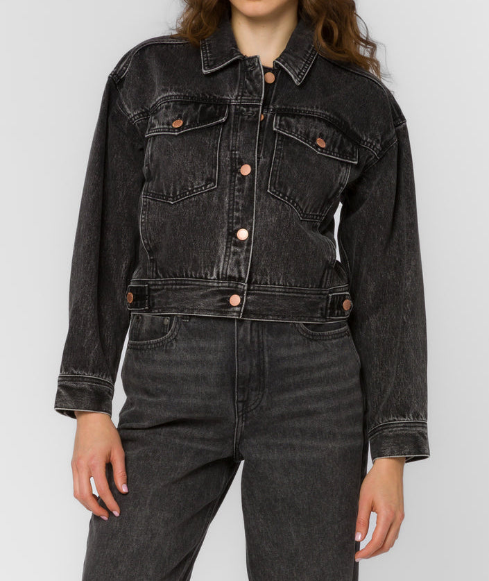 Velvet Heart | Dion Faded Black Jacket