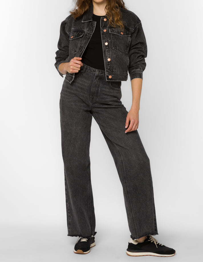 Velvet Heart | Dion Faded Black Jacket