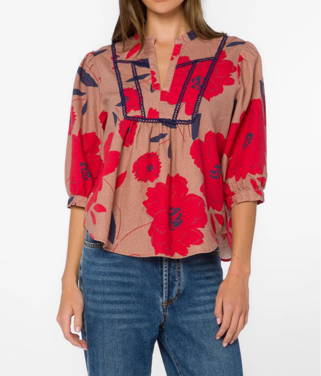 Velvet Heart | Zyler Floral Top