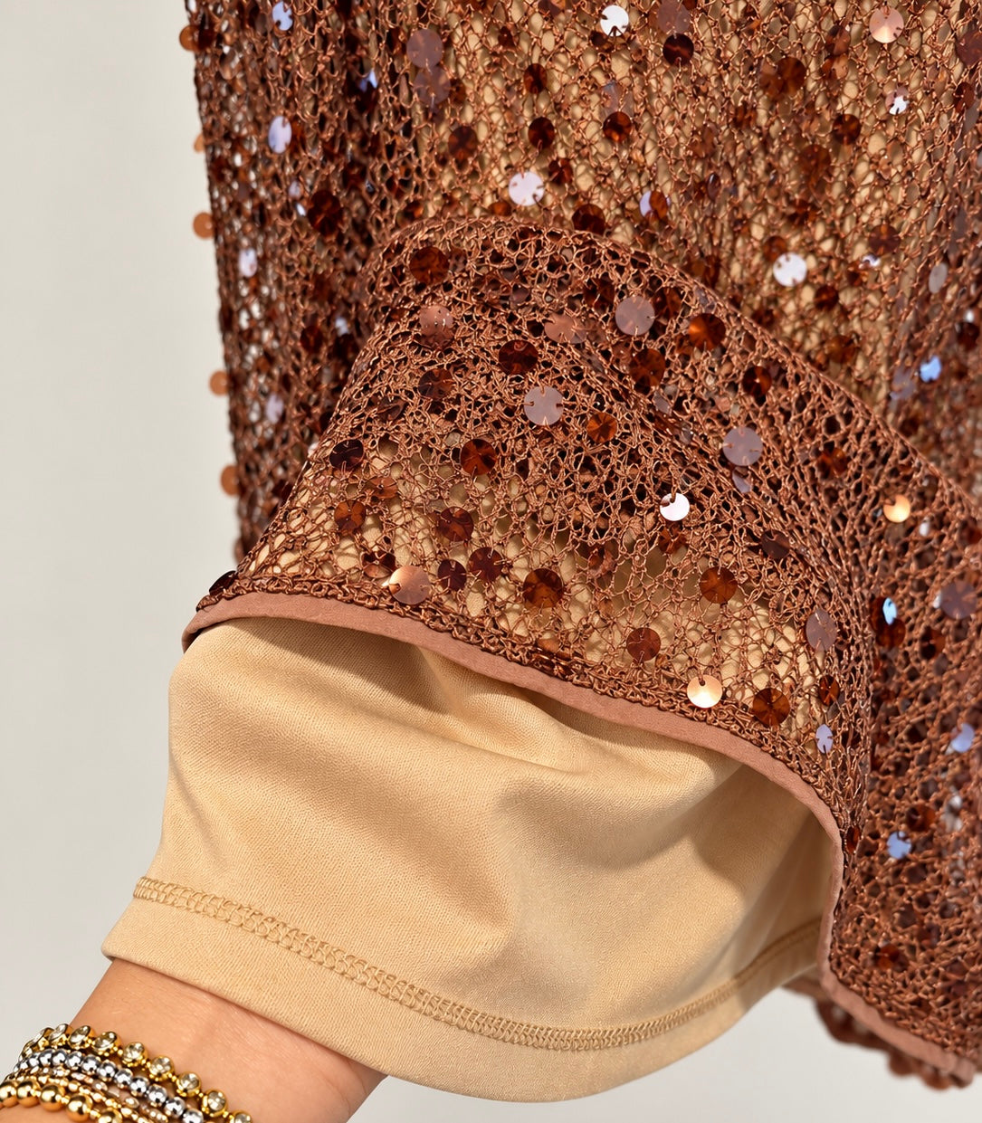 Aria Sequin Mesh Mini dress