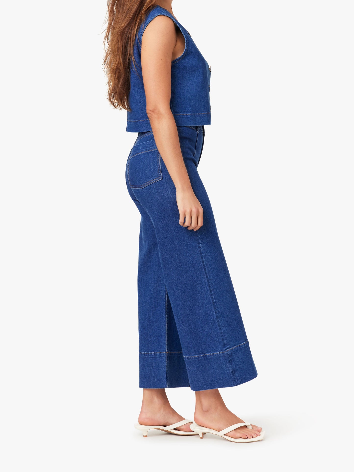Habitual | The Sloane Denver Pintuck Crop Jean