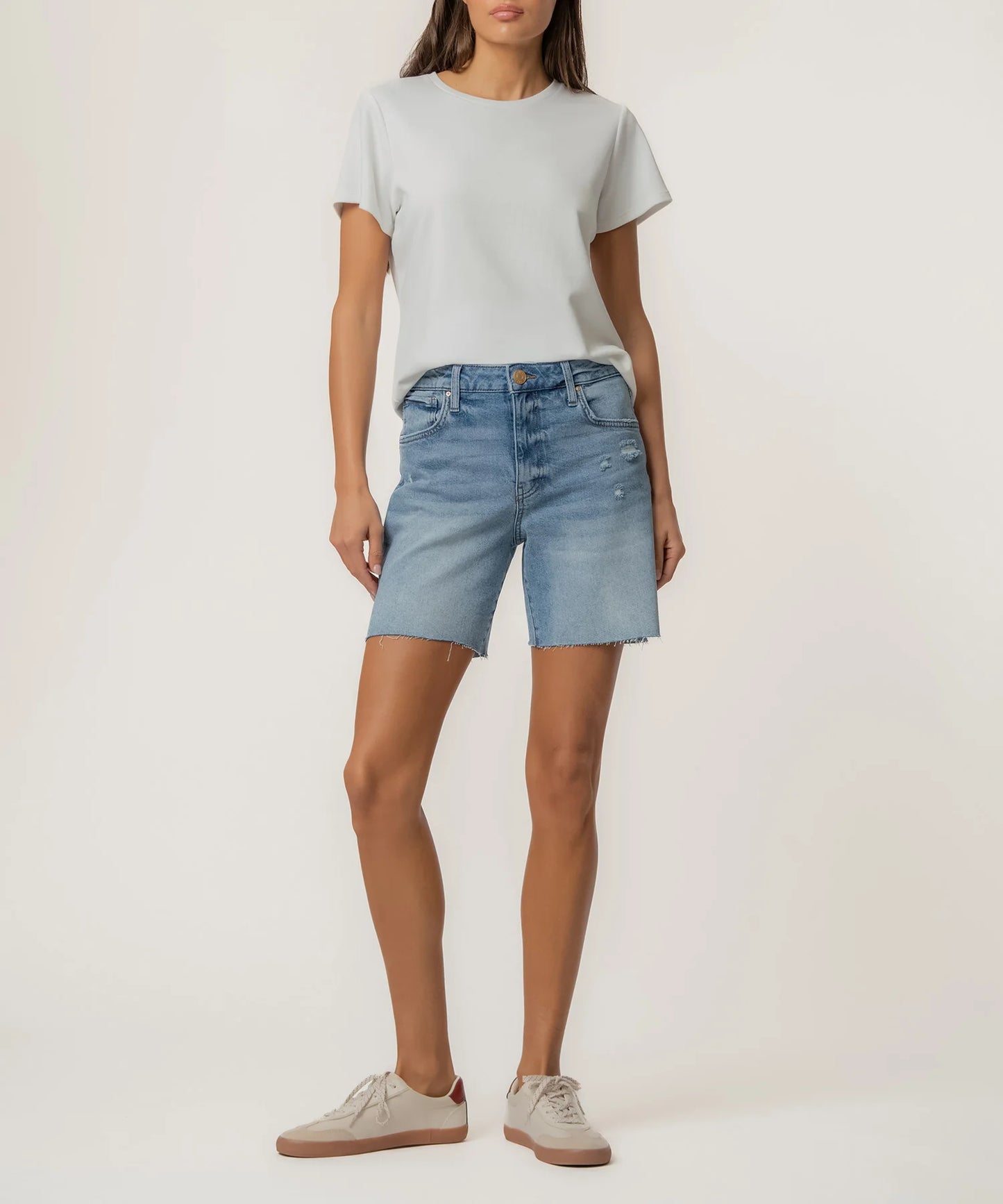 Kut | Hailey High Rise Short in Focus Wash