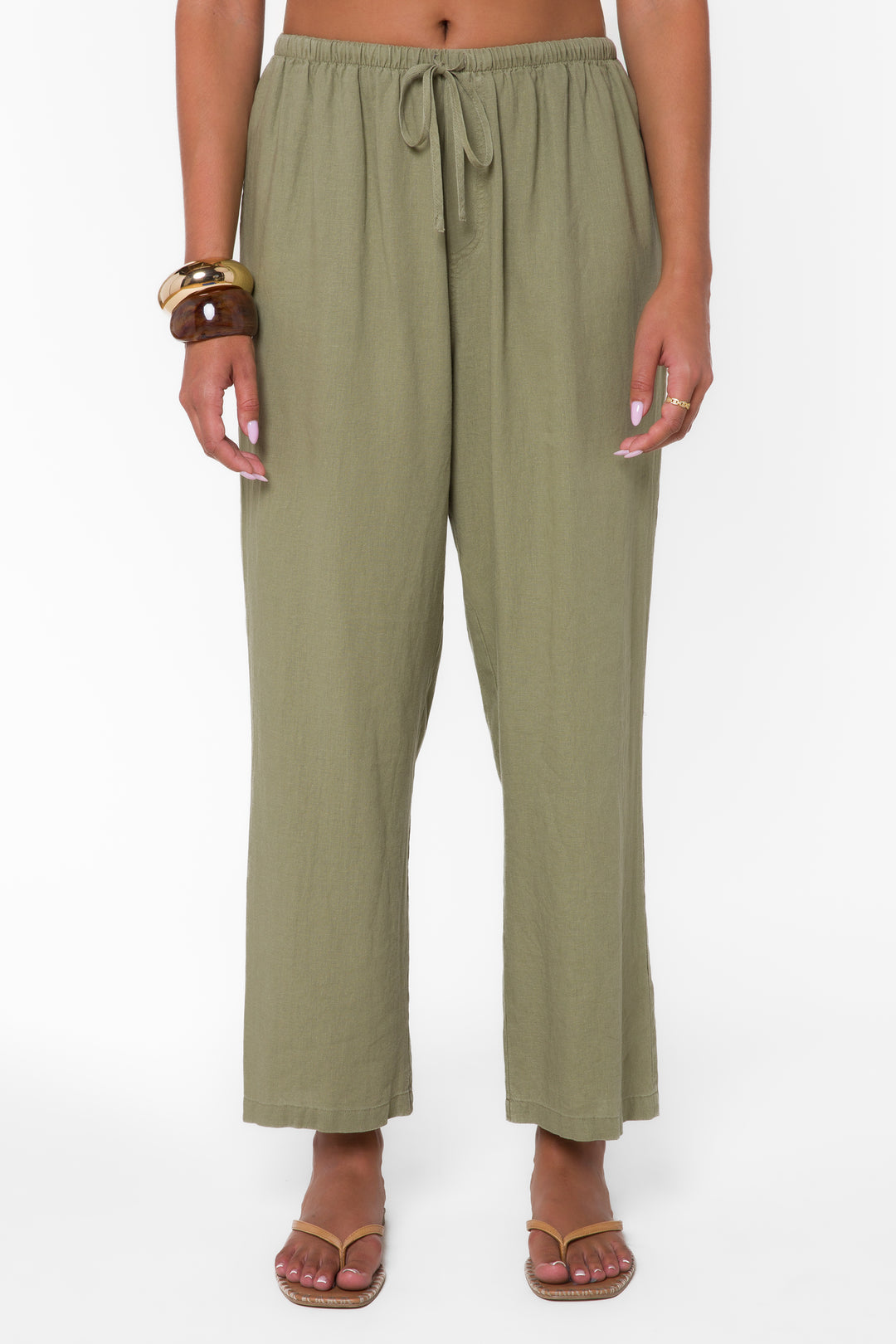 Velvet Heart | Hensley Olive Pants