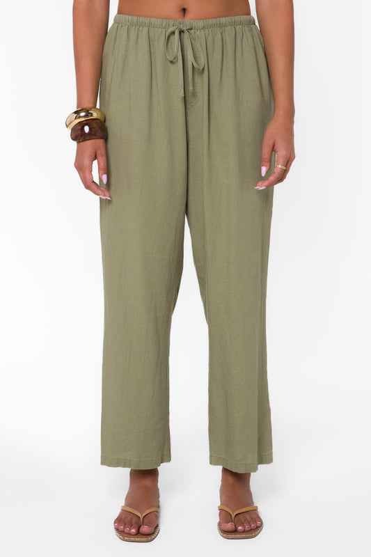 Velvet Heart | Hensley Olive Pants