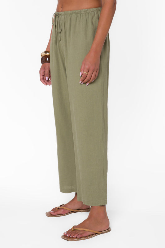 Velvet Heart | Hensley Olive Pants