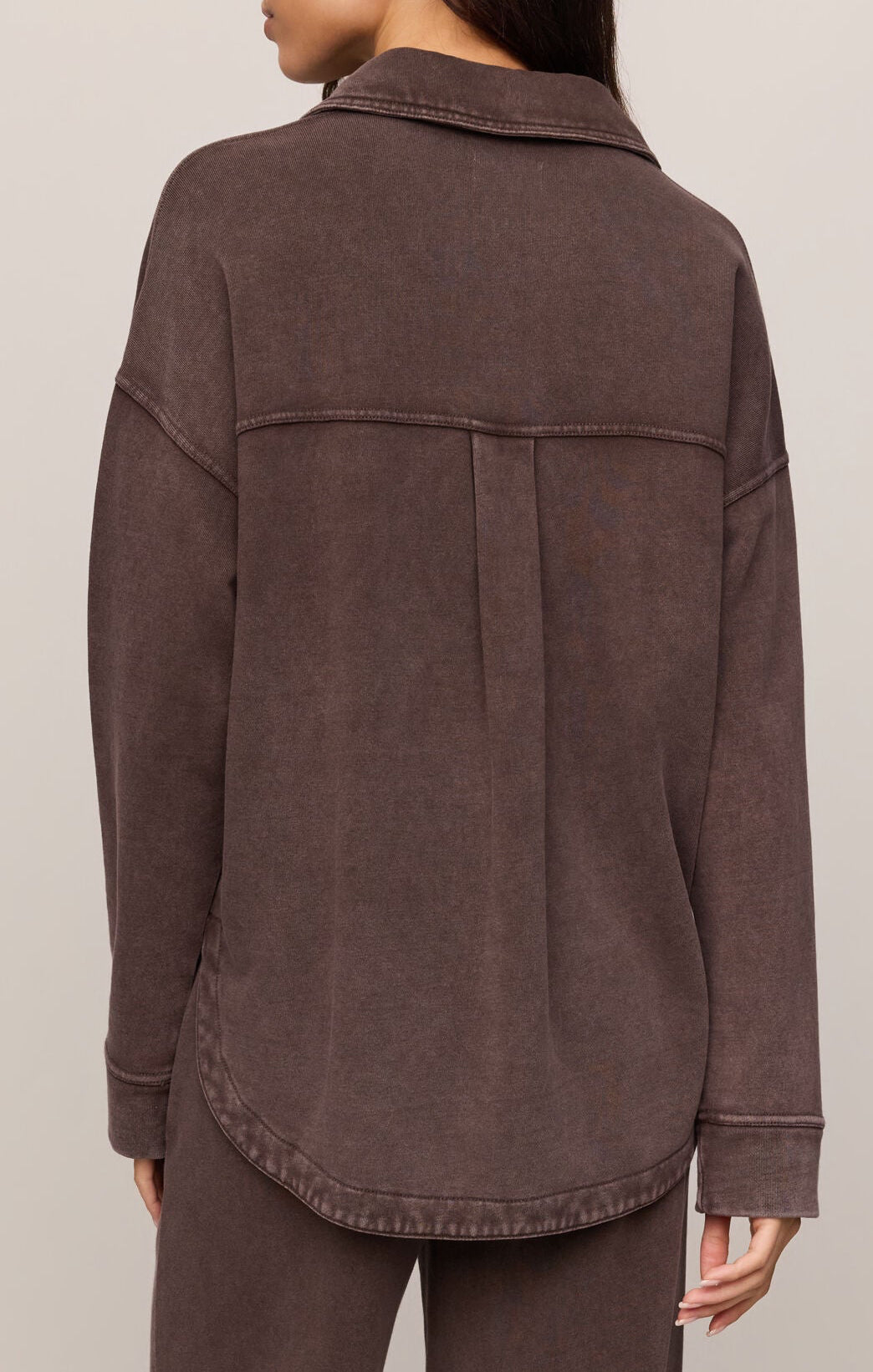 Z Supply | All Day Knit Jacket-Dark Chocolate