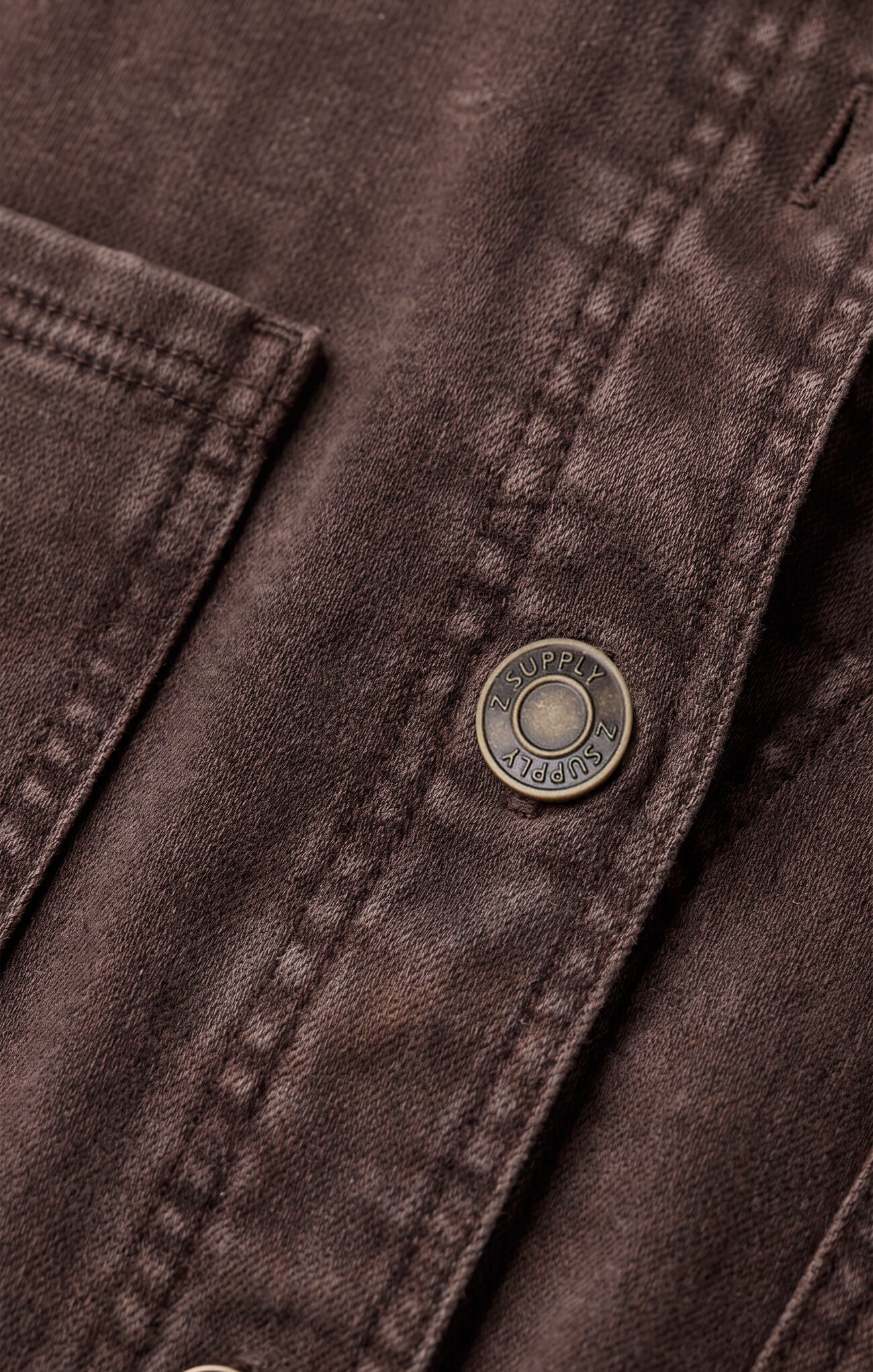 Z Supply | All Day Knit Jacket-Dark Chocolate