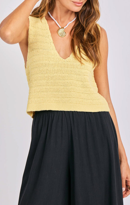 Pineapple Sweater Tank