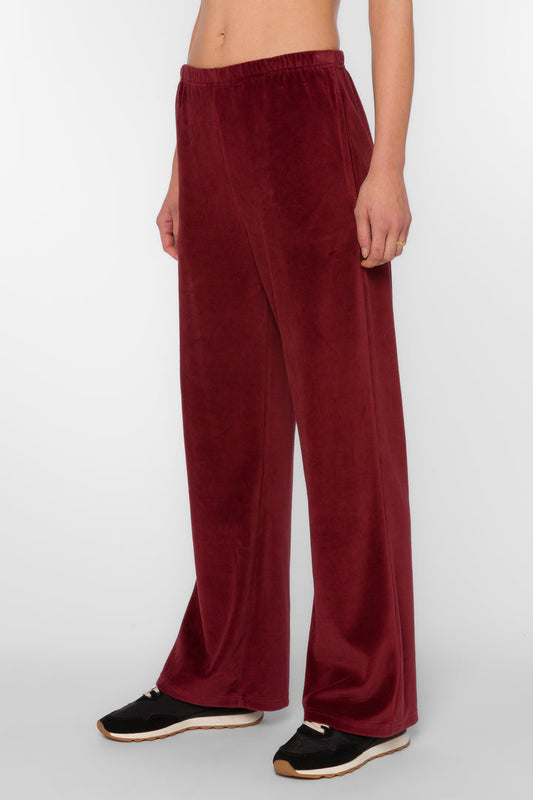 Velvet Heart | Laurenlin Bordeaux Pants