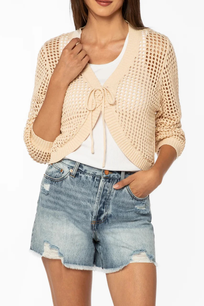 Velvet Heart | Tovey Beige Cardigan