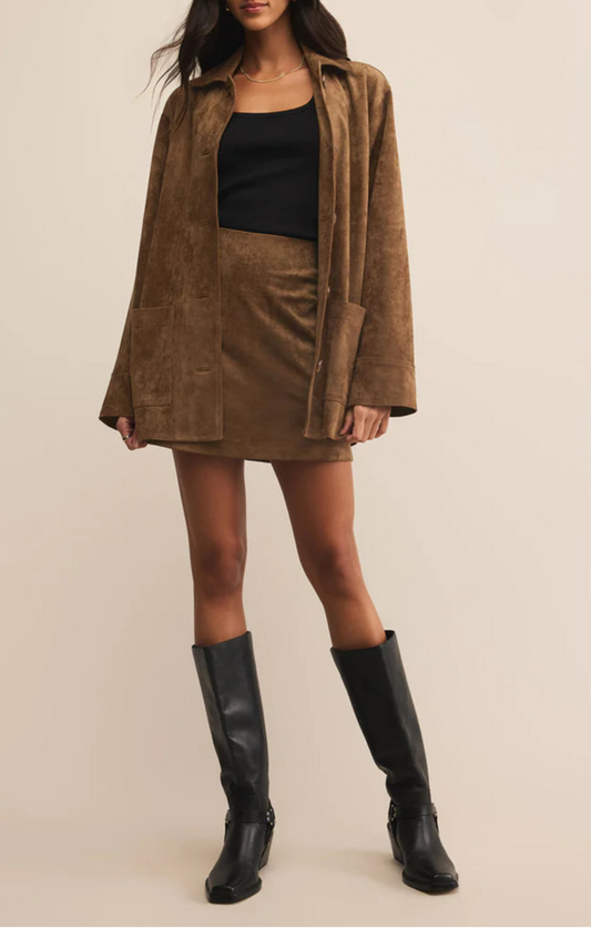 Z Supply | Ciera Suede Mini Skirt