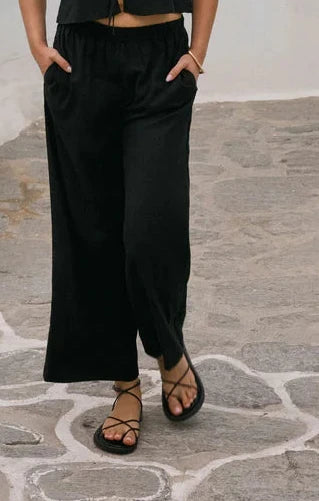 Z Supply | Scout Linen Pant Black