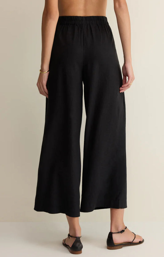 Z Supply | Scout Linen Pant Black