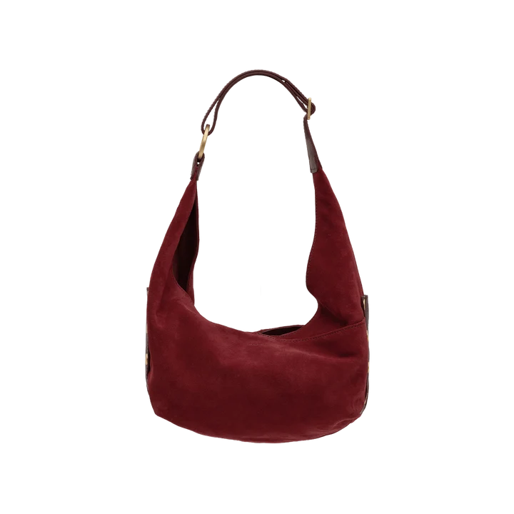 Hammitt | Tom Med- Cherrywood suede Brushed gold