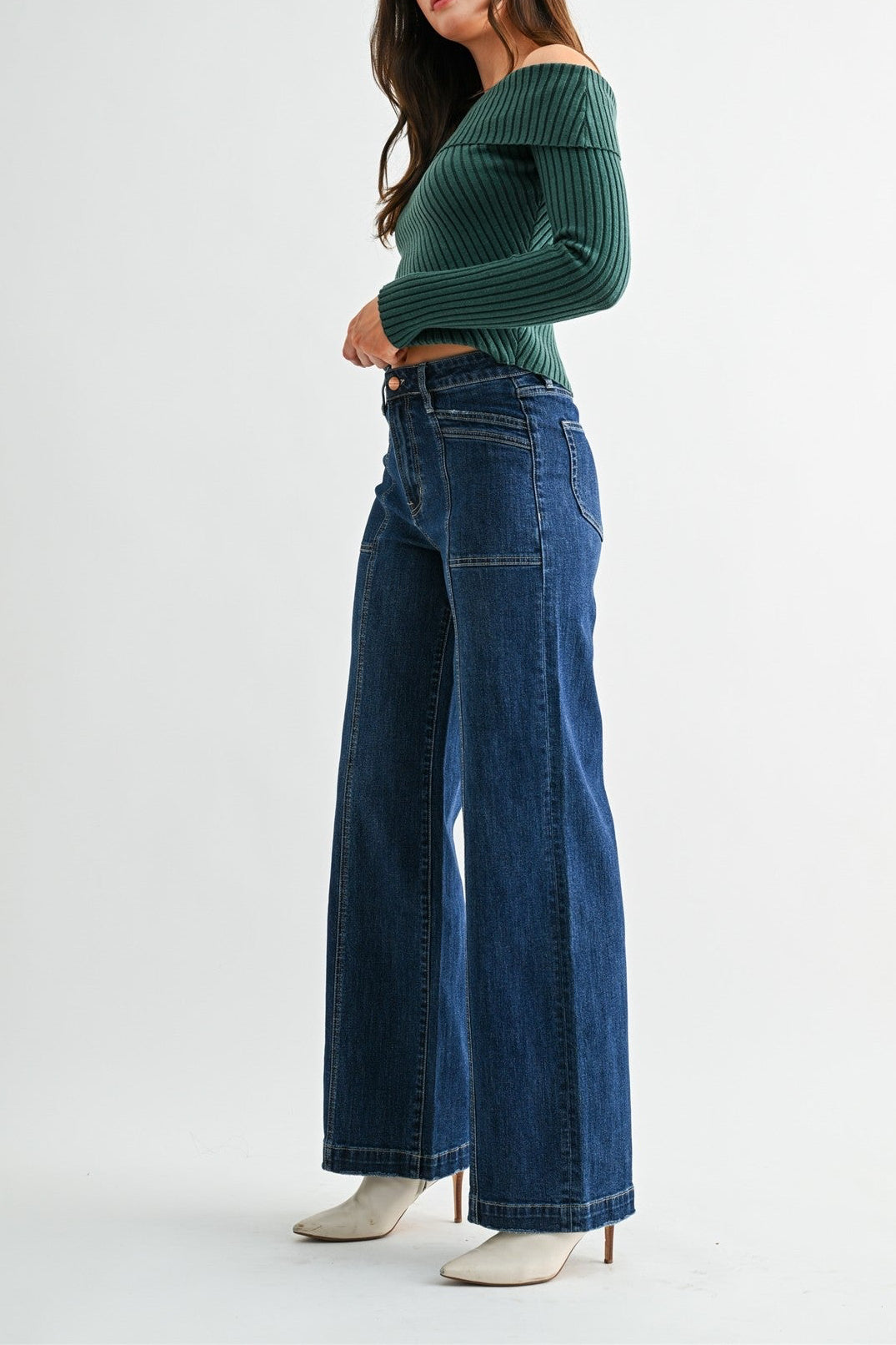 Blake High-rise Wide Jean