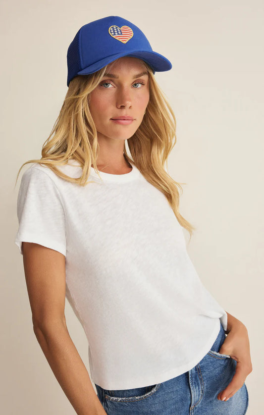 Z Supply | Heart Flag trucker Hat