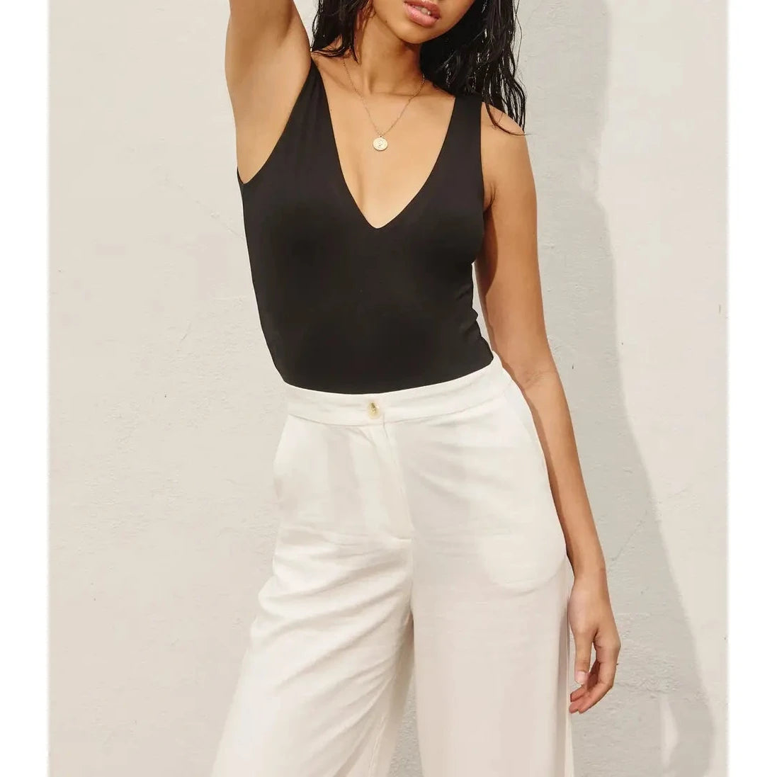 Jax Double Plunging Bodysuit