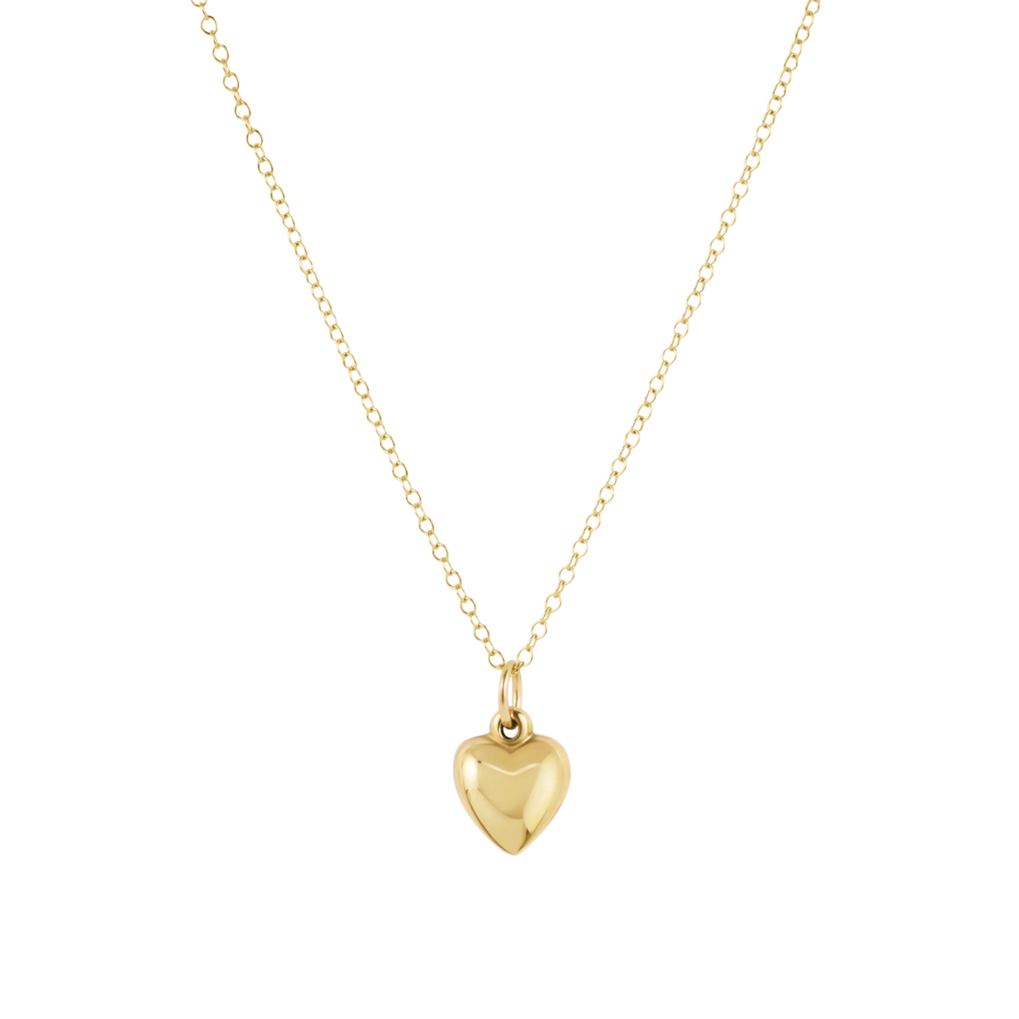 E newton| 16' gold Love Plush Necklace