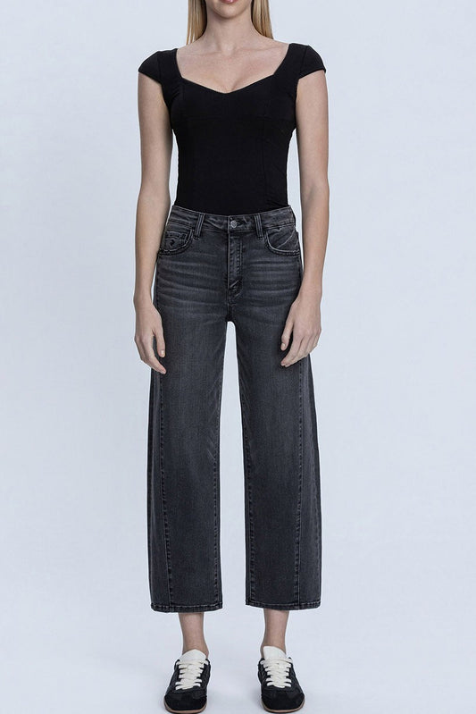 Kayla Super High Rise Barrel Jean