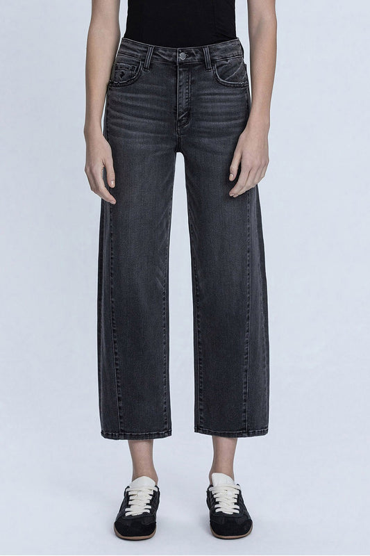 Kayla Super High Rise Barrel Jean