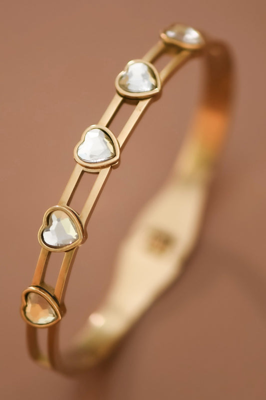 Hinged Bangle Bracelet