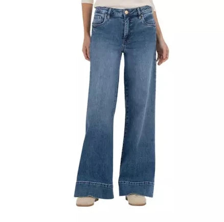 KUT From The Kloth | Maya Fab Ab Wide Leg Jeans