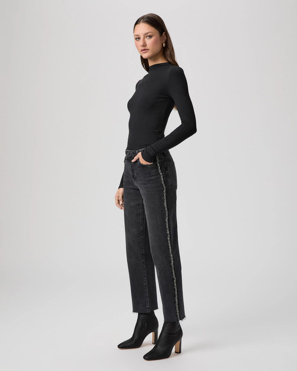 Paige Mason Ankle Straight Jean
