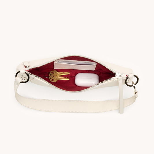 Hammitt | Kyle Med Calla Lily White/Brushed Gold