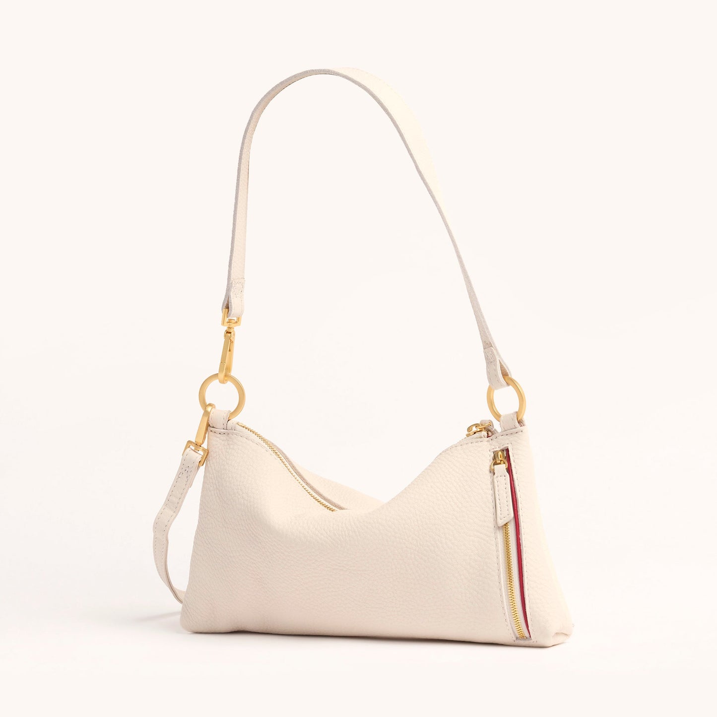 Hammitt | Kyle Med Calla Lily White/Brushed Gold